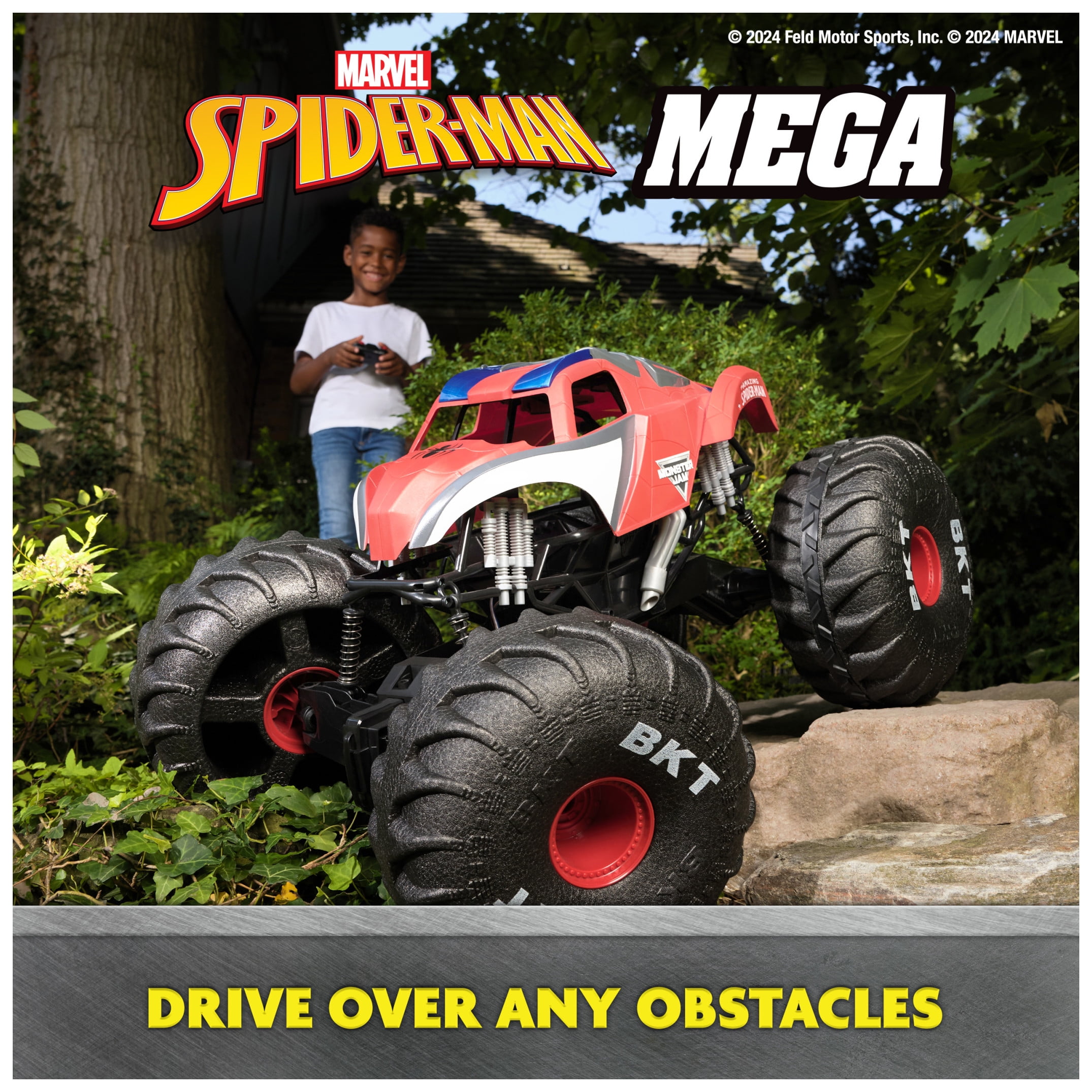 Monster Jam - Brandclub - Monster Jam Marvel Mega Spider-Man RC