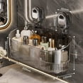thumbnail image 2 of Caja de almacenamiento de ventosas para baño sin taladros,Espacio ahorro de almacenamiento para baño, 2 of 6