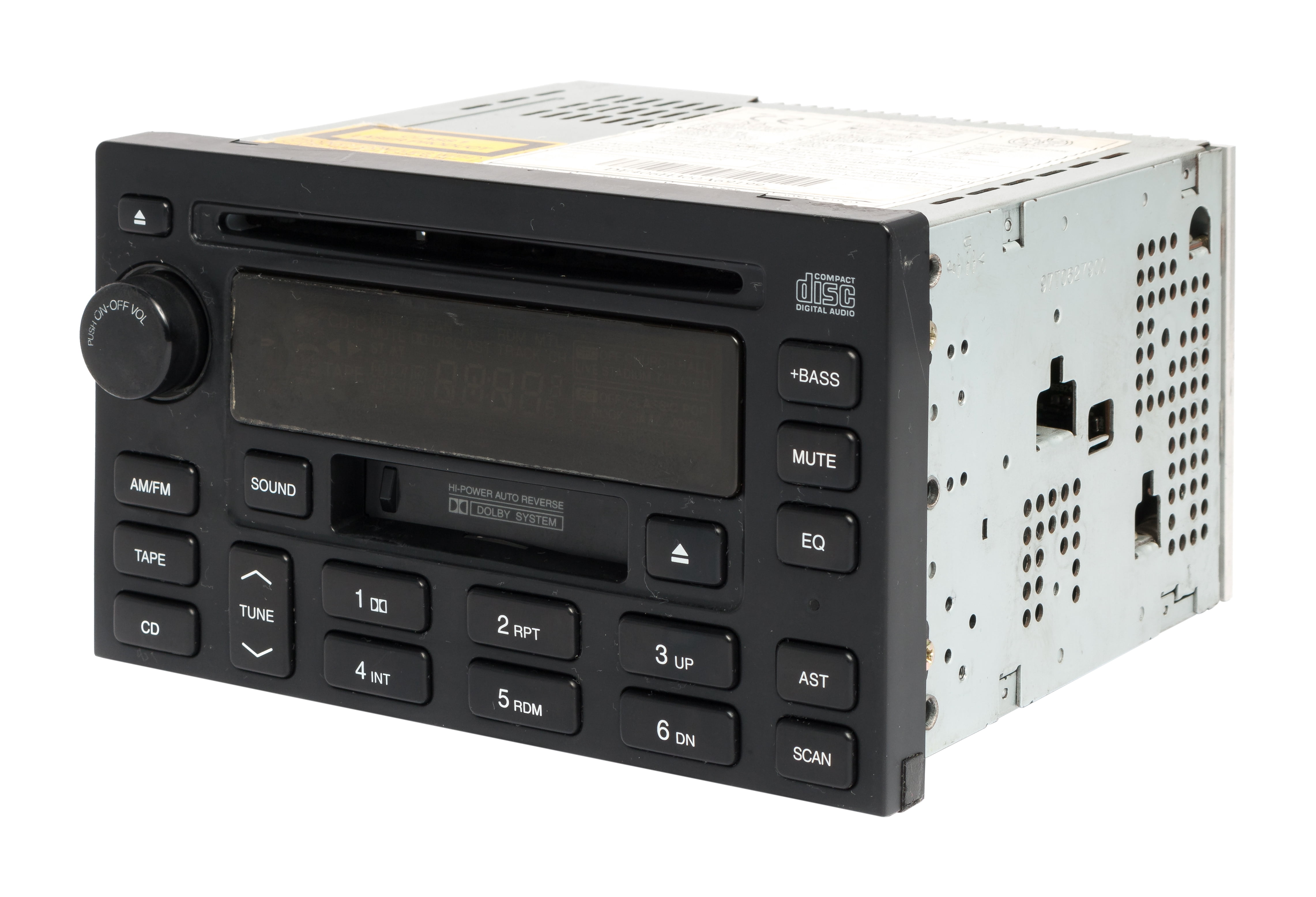 Restored 2004-2008 Suzuki Forenza AM FM Radio Cassette w Single Disc CD Player 96550738 (Refurbished)