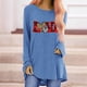 thumbnail image 2 of Sudadera de estilo étnico, sudaderas informales para el día de San Valentín para mujer, camisetas de manga larga para invierno y otoño, suéter acogedor, camisetas, blusa Fridja hkj88, 2 of 4