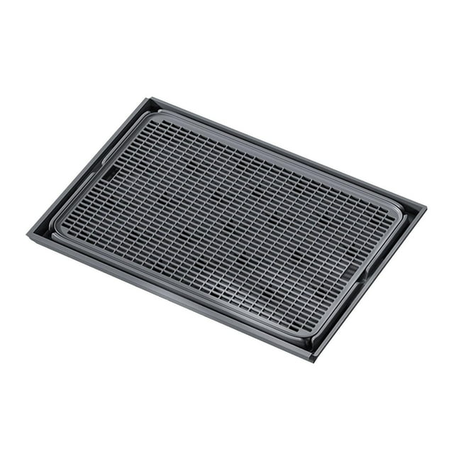 ZLight Cat Litter Mat Kitty Litter Mat Lightweight Sturdy Kitty Litter Trapping Mat Dark Gray 42x28.5x2cm