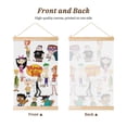 thumbnail image 2 of Phineas And Ferb Wooden Shaft Hanging Poster Home Decor Poster Wall Art Painting For Living Room Bedroom 36"X24", 2 of 7