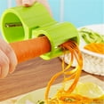 thumbnail image 6 of New Plastic Home Kitchen Gadget Tools Sharpen Cucumber Carrot Slicer Vegetable Grater Small Standart/ Spiral Double-Ended Grater Pink, 6 of 9
