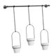 thumbnail image 5 of Jardineras de pared suspendidas de fábrica Plagas que son fáciles de instalar Prácticas para Negro, 5 of 9