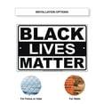 thumbnail image 4 of Black Lives Matter Stop The Violence Protest African American We Believe Equality Human Rights Aluminum Metal Sign 12"x18", 4 of 5