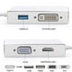 thumbnail image 5 of Cable de Convertidor de Adaptador de Video Puerto Usb de 1 Usb-v / / Sunnimix Adaptador ABS tipo C a VGA, 5 of 8