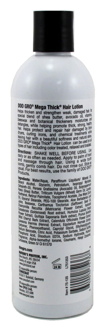 Doo Gro Hair Lotion Mega Thick 12oz (Pack of 3)