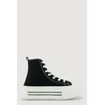 thumbnail image 2 of Women's Lace Up High Top Platform Sneakers, 2 of 3