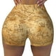 thumbnail image 2 of Fotbe Old Vintage Map Of Sea Shorts Sin Costuras – Shorts Deportivos de Cintura Alta para Mujer, Elásticos para Gimnasio, Yoga, Running o Ciclismo-Large, 2 of 8