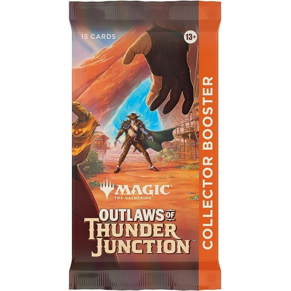 Magic: The Gathering Outlaws of Thunder Junction Collector Booster (15 Magic Cards)