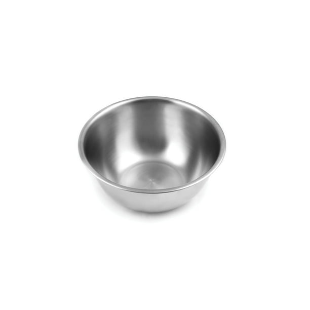 Cuenco para mezclar Fox Run, 2,75 cuartos de galón, acero inoxidable, 23 cm