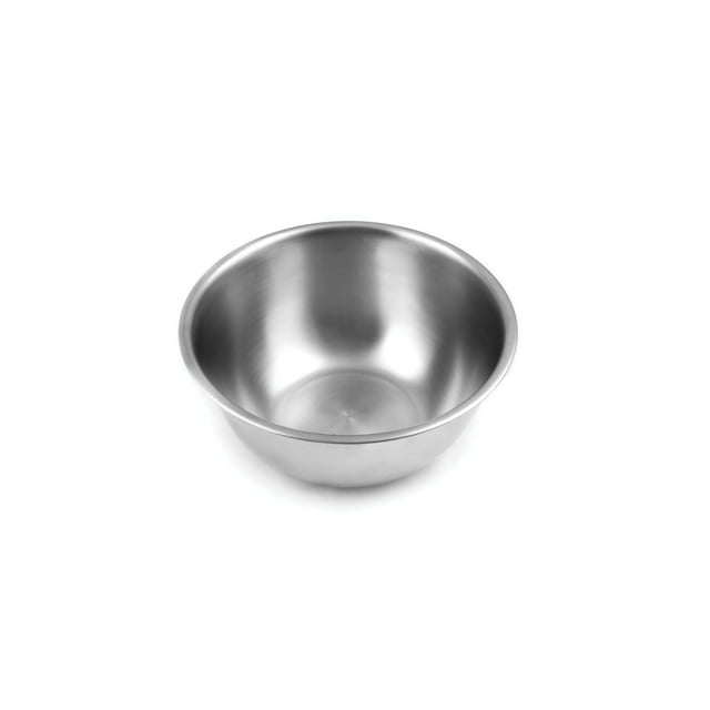 Cuenco para mezclar Fox Run, 2,75 cuartos de galón, acero inoxidable, 23 cm