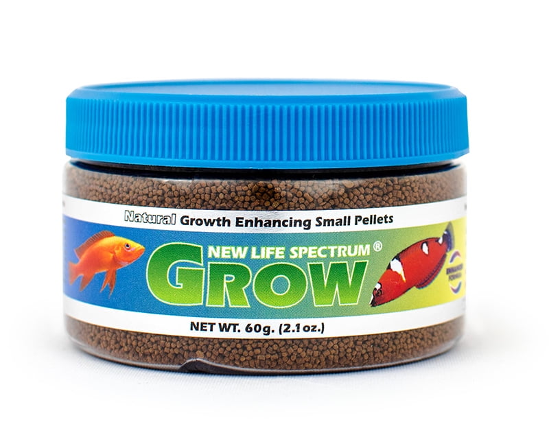 New Life Spectrum Grow HigProtein Fish Food Pellets, 60 g Walmart