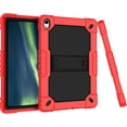 thumbnail image 6 of SOATUTO for Onn 10.1 (Gen 4) 2024 (Model: 100135925) Tablet Case Built in Kickstand Hand Free Heavy Duty Protective Case for Onn 10.1 Tablet Case (Gen 4) 2024 Tablet (Red/Black), 6 of 8