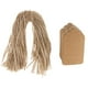 thumbnail image 2 of 100 tlg. Etiquetas de regalo Etiquetas de papel Etiquetas Etiquetas mismo Etiquetas de precio Etiqueta de precio marrón Yuyangstore Kraft Paper Gift Tag, 2 of 8