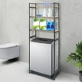 thumbnail image 4 of DENEST 3 Tiers Bathroom Storage Shelf Freestanding Storage Rack For Washing Machine TOP, 4 of 24