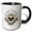 Black/White, variant on 3drose, Bee Kind Honey Bee, 11oz Two-tone Green Mug