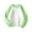 Light Green, variant on HUANBAI Toddler Kids Baby Boys Girls Color Block Splice Basic Crewneck Pullover Sweatshirt Children's Hoodie Coat Tops Pullover Tops 110