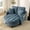 Blue, variant on Oversized Chaise Lounge Chair Indoor with Ottoman, Chenille Tufted Comfy Loveseat Sofa Chair with Adjustable Backrest, Fluffy Recliner Sofa, Convertible Sleeper Couch Bed for Living Room(51"W, Black)