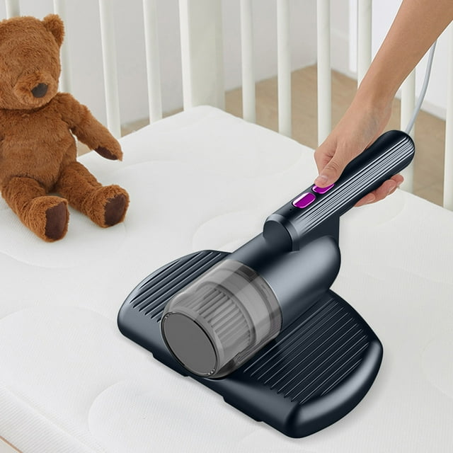 TIMIFIS Vacuum Cleaner Bed Vacuum Cleaner, Mattress Vacuum Cleaner 7.5KPa Handheld Deep Mattress Cleaner High-Frequency Double Beat, Suitable For Bedding, Sofa, Other Fabric Surfaces -