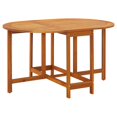 thumbnail image 1 of vidaXL Garden Table 130x90x72 cm Solid Acacia Wood, 1 of 5