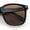 Black - Brown, variant on Classic Retro Stylish Hipster Fashion Oversized Horn Rim Plastic Sunglasses Tortoise - Green