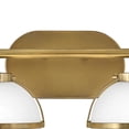 thumbnail image 5 of 5662HB-LL Hinkley Lighting Hollis - 10W 2 LED Bath Vanity in Transitional and Mid-Century Modern and Scandinavian Style - 15 Inches Wide by 9.25, 5 of 6