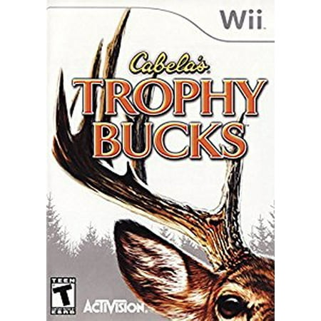 Cabelas Plate - Cabelas Trophy Bucks - Nintendo Wii (Refurbished)