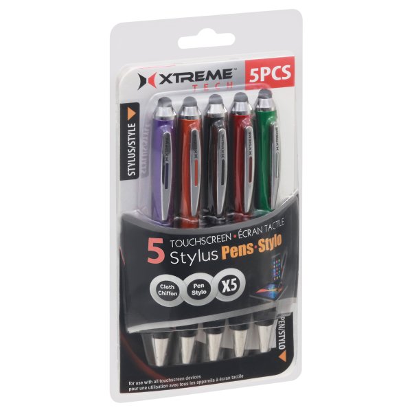 Xtreme Cables 88551 5 Pack Stylus Pen Combo