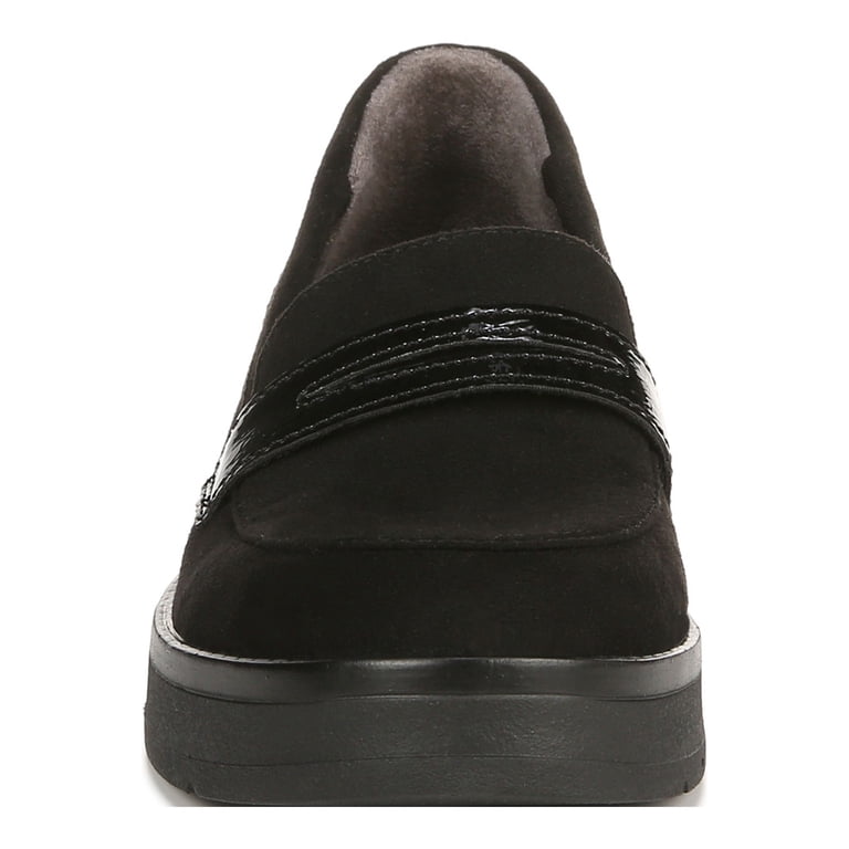 Bzees Black Loafers Slip-On Shoes with Cushioned Sole BZees For Lifestride Womens Fast Track Slip-On Loafers  main image 3