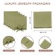 thumbnail image 2 of Uxcell 20 Pcs Bolsa de Joyería de Microfibra 3.1 × 3.1 Pulgadas, Verde, 2 of 5