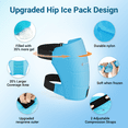 thumbnail image 4 of Comfytemp large Hip Ice Pack Wrap for Hip Surgery, Sciatica, Fracture, Pain Relief (L), 4 of 7