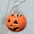 thumbnail image 6 of Bird Feeder Halloween Rotating Pumpkin Head Decor, Metal Wild Birdfeeders for Outside Garden, Spooky Holiday Yard Art Decoration, Hanging Feeder Bird Feeder #304B, 6 of 6