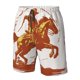 thumbnail image 4 of Fotbe Vintage Cowboy On A Bronco Horse Trajes de Baño Estampados para Hombre, Shorts de Verano de Secado Rápido, Ropa de Playa, Bañadores-XX-Large, 4 of 6