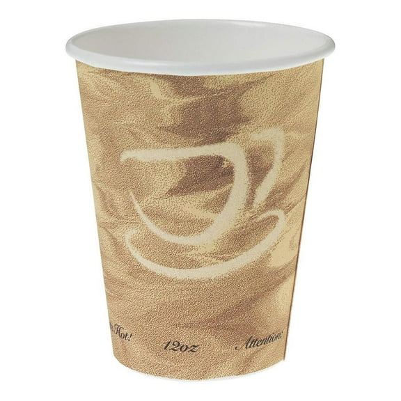 412MSN-0029 12 oz Mistique SSP Paper Hot Cup (Case of 1000)