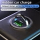 thumbnail image 5 of Scienceny Adaptador de carga rápida Mini USB de Metal, adaptador de carga de teléfono para coche, carga cómoda y eficiente Paneles de instrumentos para automóviles, 5 of 6