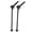 Black, variant on RC Cars Driveshafts, Front Wheel CVD Driveshafts Dogbone Joints, Easy-to-install Stabilized RC Cars Driveshafts For UDR Desert Racers