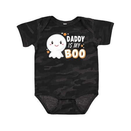 

Inktastic Daddy is My Boo with Cute Ghost Gift Baby Boy or Baby Girl Bodysuit