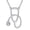 A03 Vertical, variant on Stethoscope Necklace for Women 925 Sterling Silver Nurses & Doctors Pendant Necklace with 18"+2" Adjustable Chain Delicate Medical Jewelry Gift Gift for Christmas, Nurses' Day, Graduation