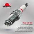 thumbnail image 3 of Bujia C8E Tecnologia Triple Electrodo Marca Leiruki plateado, 3 of 4