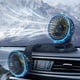 thumbnail image 3 of Ventilador de coche de doble cabeza 360 enfriador giratorio apto para Dashdoard Car Van Interior 12V Sharpla Ventiladores de coches eléctricos, 3 of 8