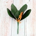 thumbnail image 3 of Artificial Plant Leaf Table Centerpiece Home Decor Wedding Party artificial plant leaf Event PVC Fake Plant Leaf, Small, 3 of 7