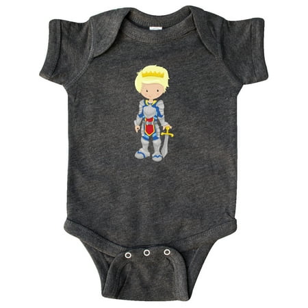 

Inktastic Boy Prince Blond Hair Knight In Shining Armor Gift Baby Boy Bodysuit