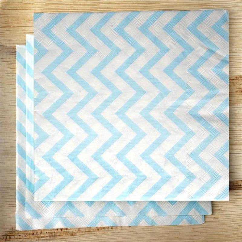 20 pcs PARTY SUPPLIES TABLEWARE LUNCH SOLID COLOURS 3 ply PAPER NAPKINS 