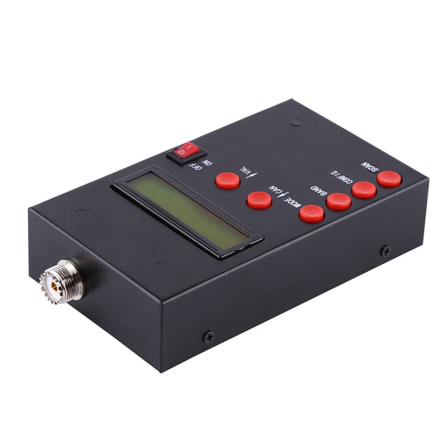 Shortwave SWR Antenna Analyzer Meter Tester,1 - 60 Mhz,Measure Antenna Electrical Parameters, SWR, Impedance,Capacitance, Inductance, Feed-point Impedance, Ground Loss,Professional