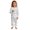 00@K115, variant on Elegyee Girls Pajamas DIY Coloring Long Sleeve Top Pants 2Pc Loungewear, White, Size 2-3