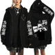 thumbnail image 3 of Jujutsu Kaisen-sudaderas con cremallera Gojo Satoru, chaquetas góticas con cremallera, sudaderas Y2k de Anime japonés, ropa de calle Yuji Itadori Harajuku, 3 of 5