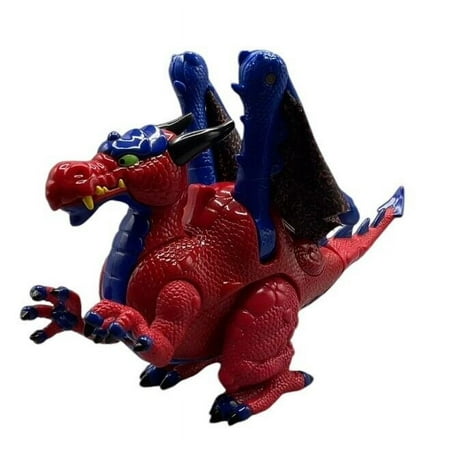 Fisher Price Imaginext Great Adventures Red Dragon Action Dinosaur 2005 Rare