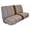 Brown, variant on Universal Baja Saddle Blanket Bench Full Size Seat Cover Fits Ford, Chevrolet, Dodge, and Full Size Pickup Trucks (Red)
