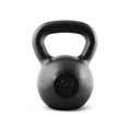 thumbnail image 1 of Kettlebell CAP Barbell de hierro fundido negro de 18 kg, 1 of 8
